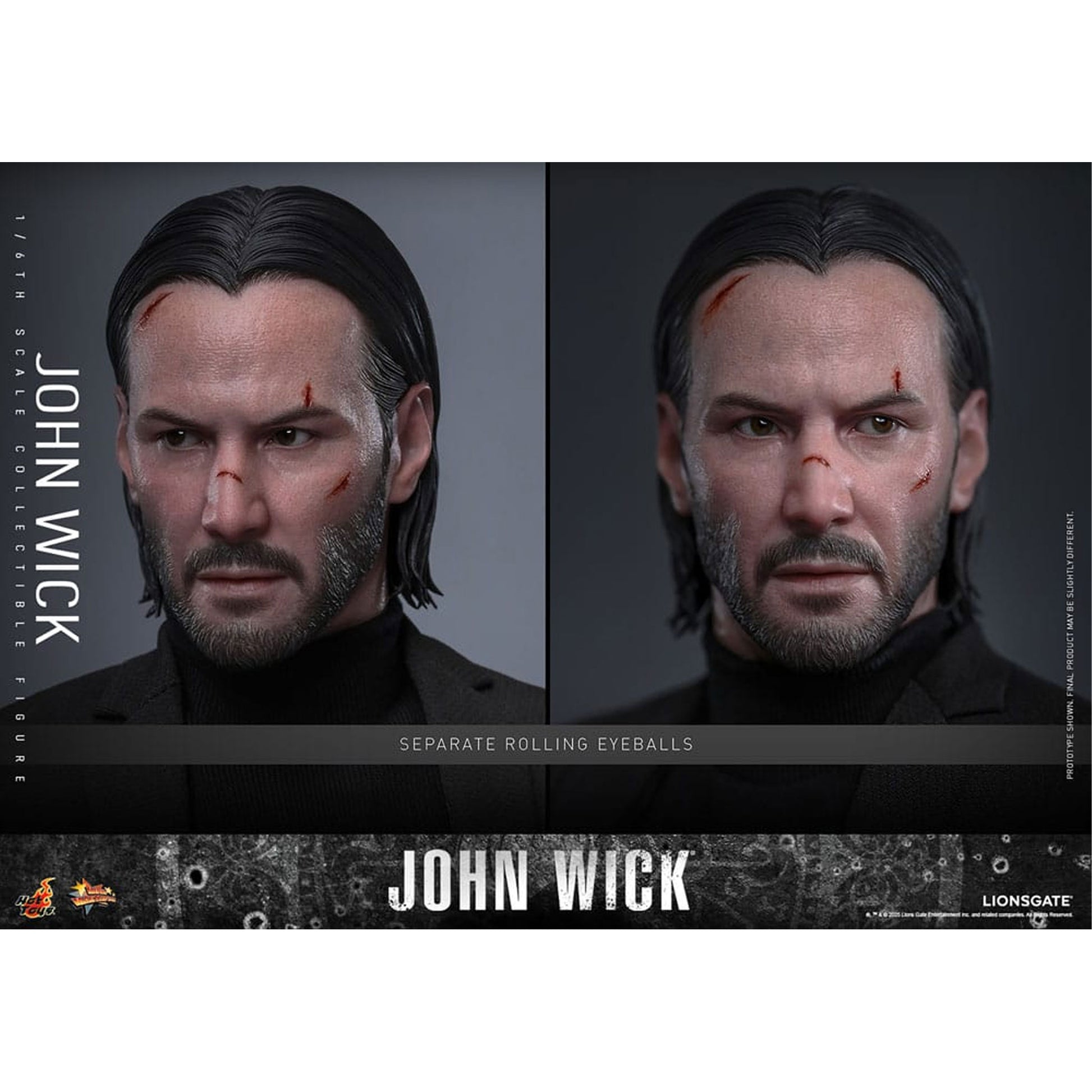 John Wick Movie Masterpiece 1/6 John Wick -Action Figuuri