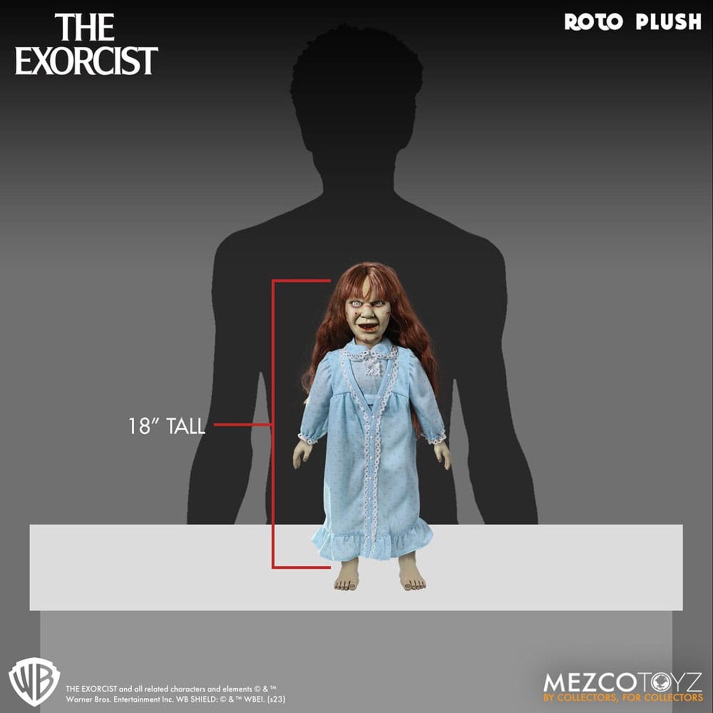 L'Exorciste MDS Roto Plush Doll Regan MacNeil