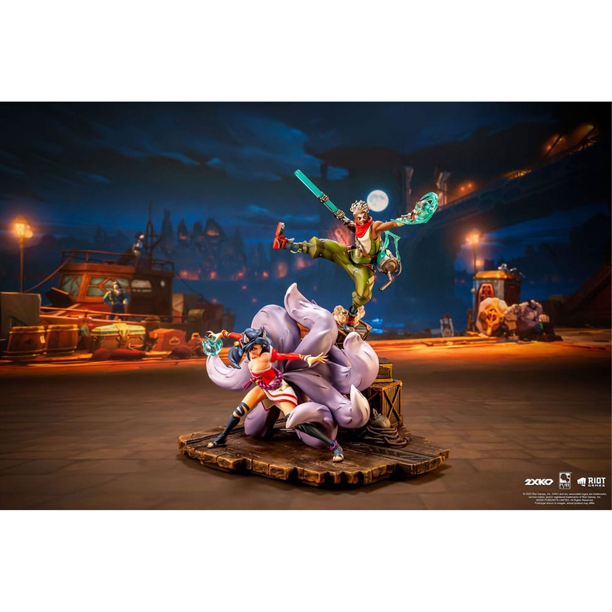League-of-Legends-Statue--2XKO-Ekko-_-Ahri-Diorama-30-cm_animekauppa_Anigen-Figuuri