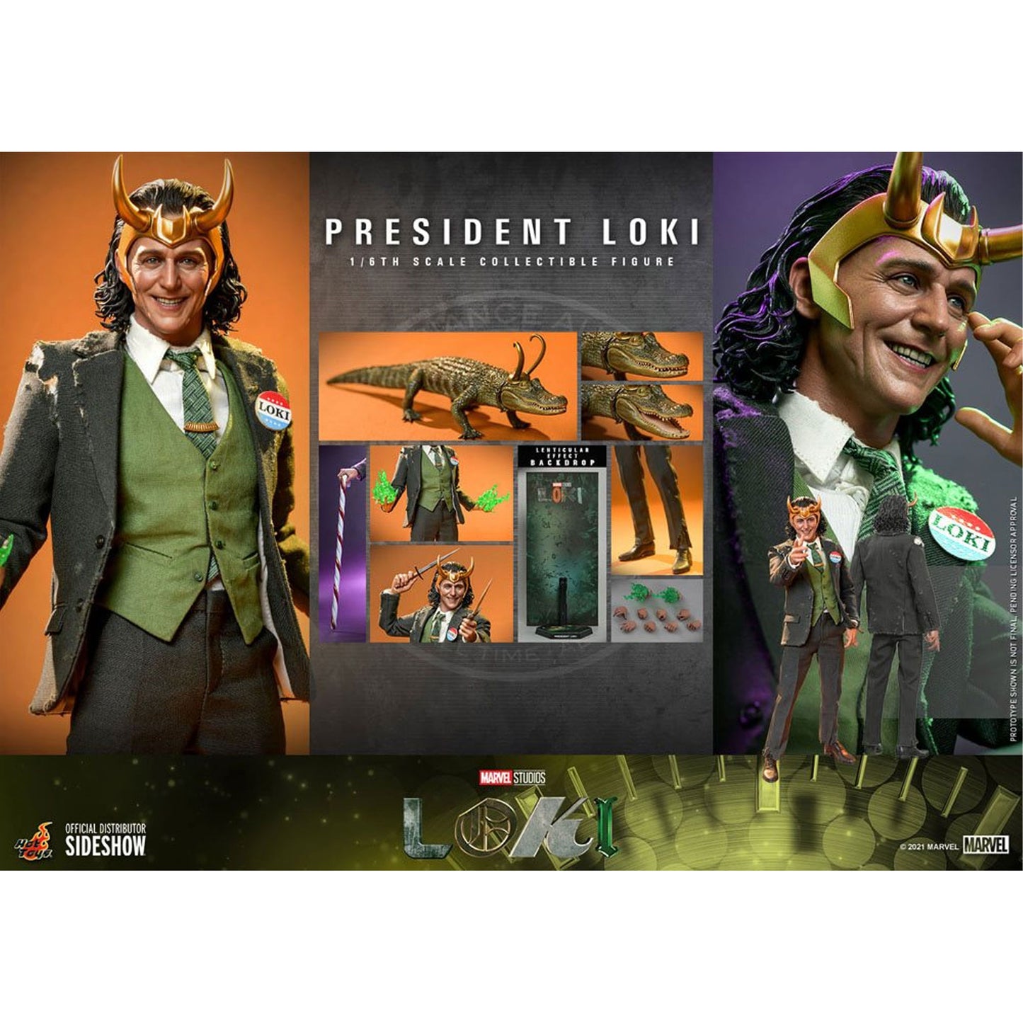 Loki 1/6 President Loki