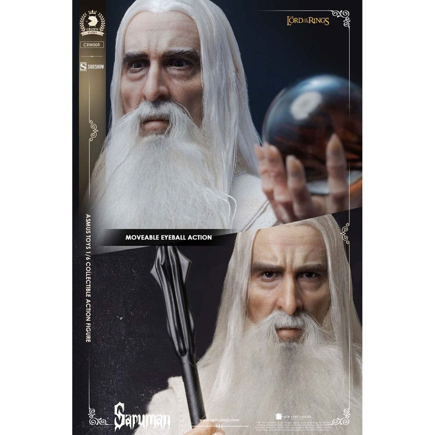 Lord of the Rings Action Figure 1/6 Saruman