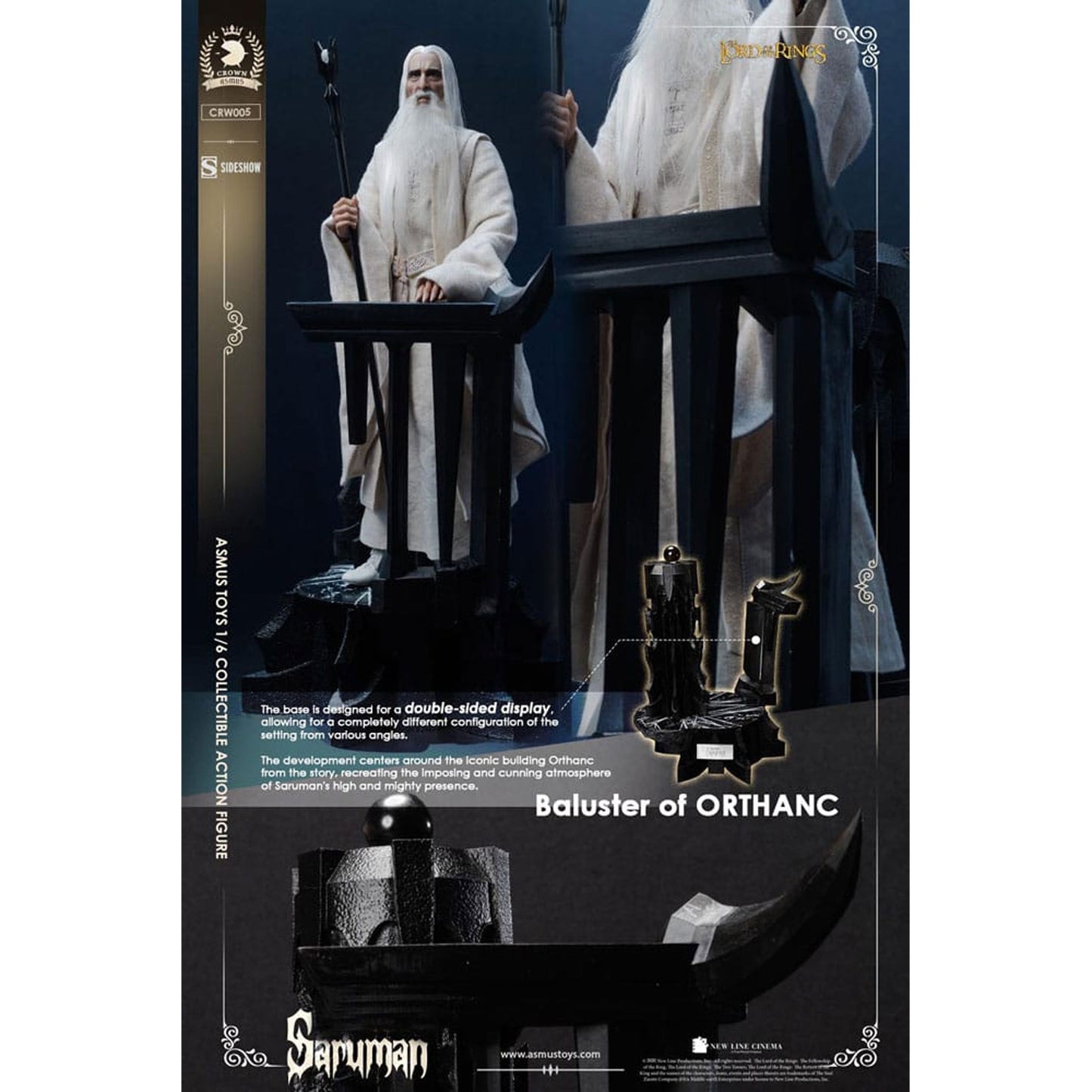 Lord of the Rings Action Figure 1/6 Saruman
