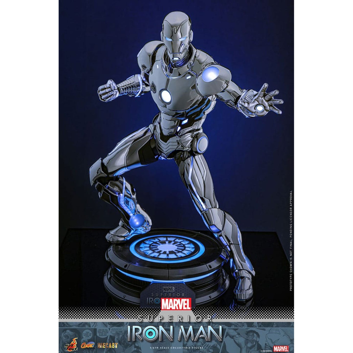 Marvel Comic Diecast Masterpiece Action Figure 1/6 Superior Iron Man