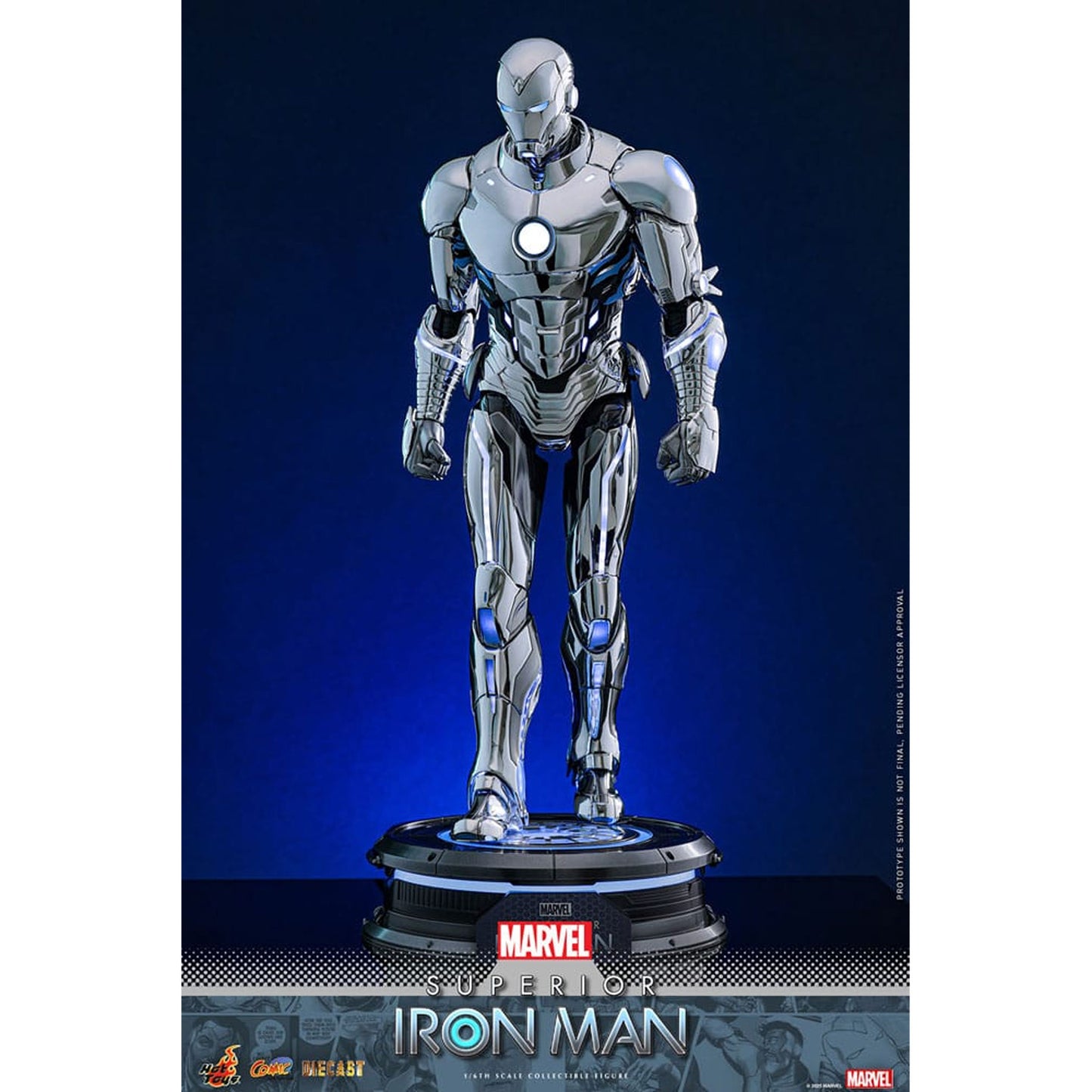 Marvel Comic Diecast Masterpiece Action Figure 1/6 Superior Iron Man