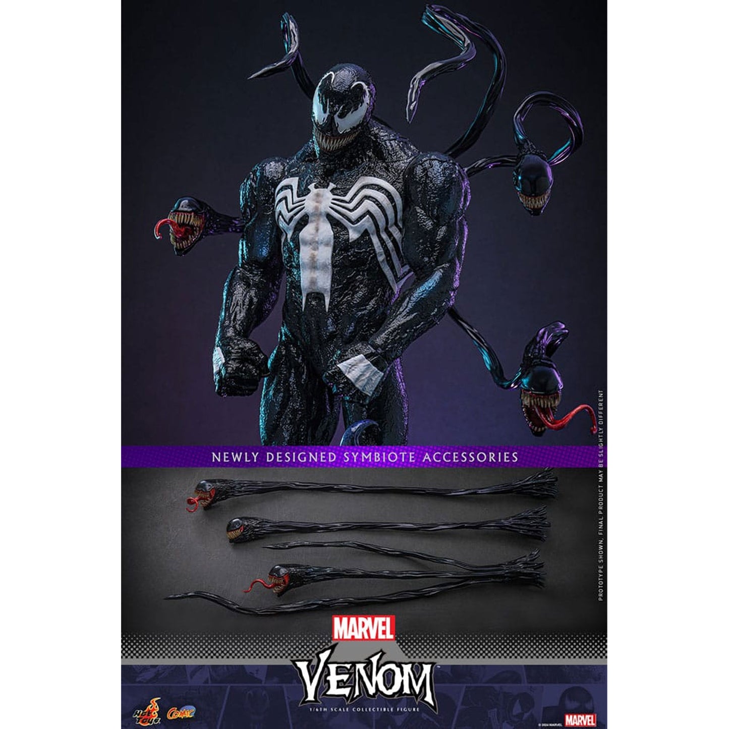 Marvel Comic Masterpiece 1/6 Venom -Action Figuuri