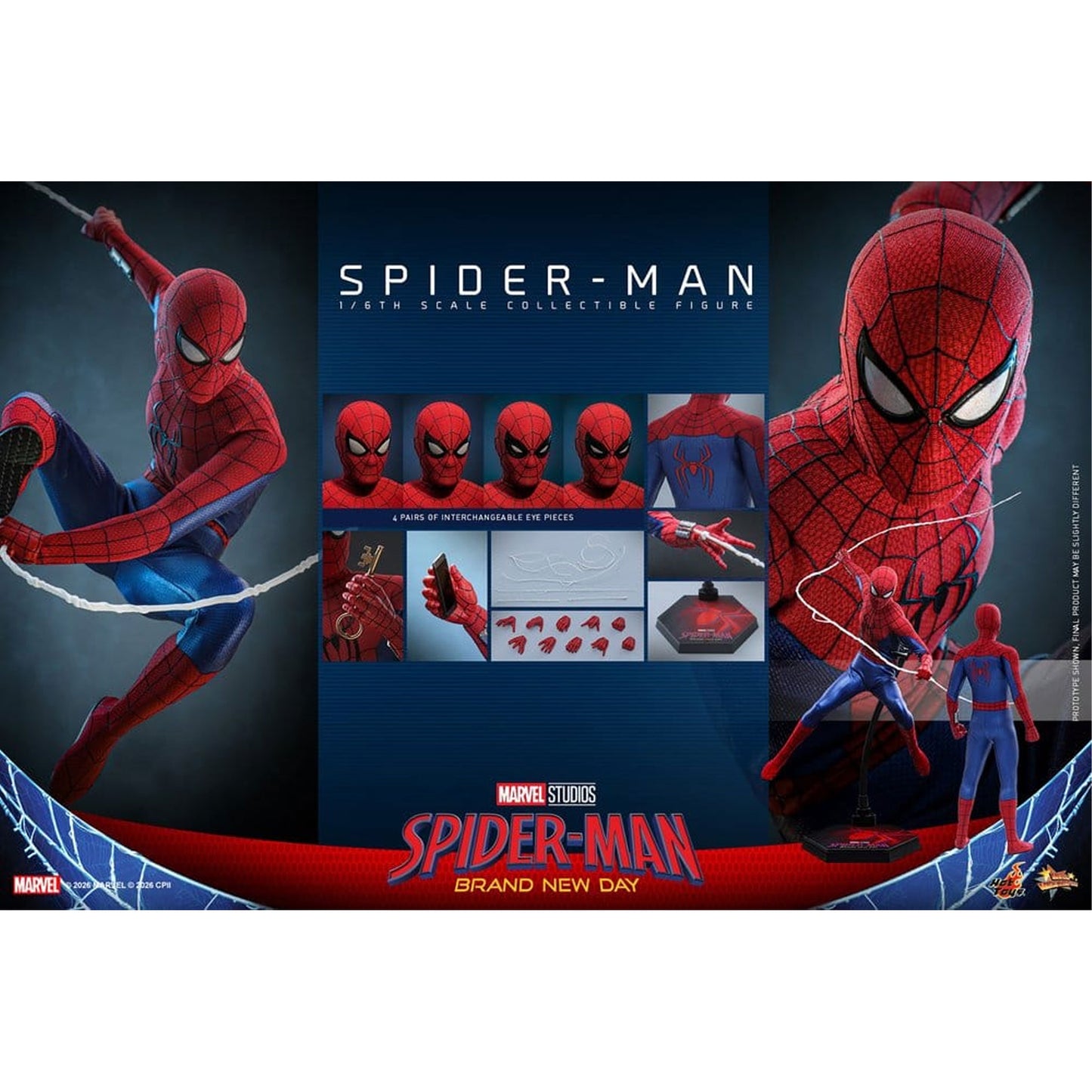 Marvel Spider-Man: Brand New Day 1/6 Spider-Man -Action Figure