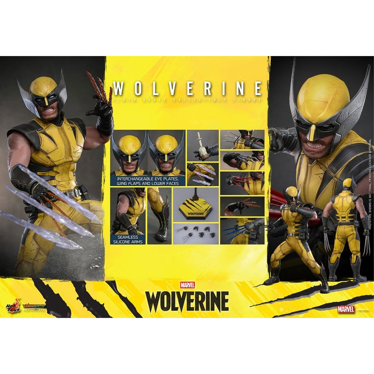 Marvel Video Game Masterpiece 1/6 Wolverine -Action Figure