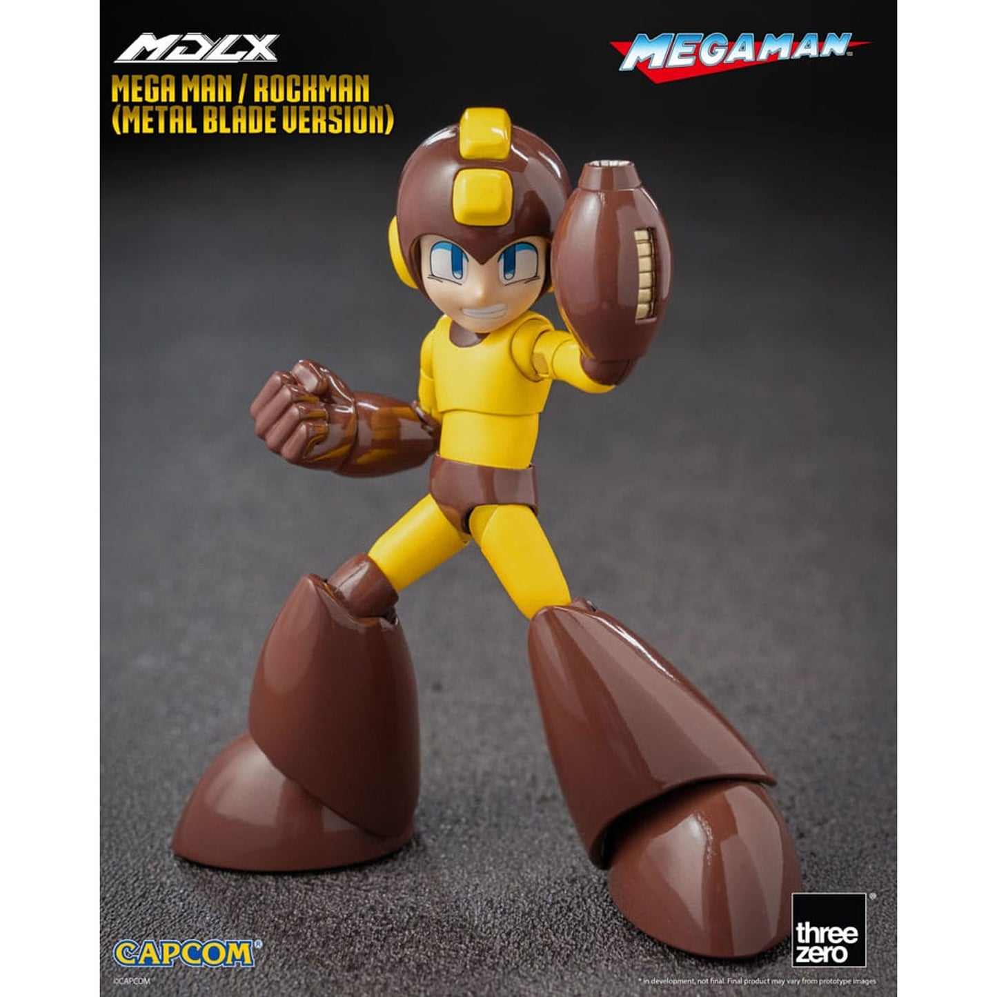 Mega Man MDLX Action Figure Mega Man / Rockman (Metal Blade Version)