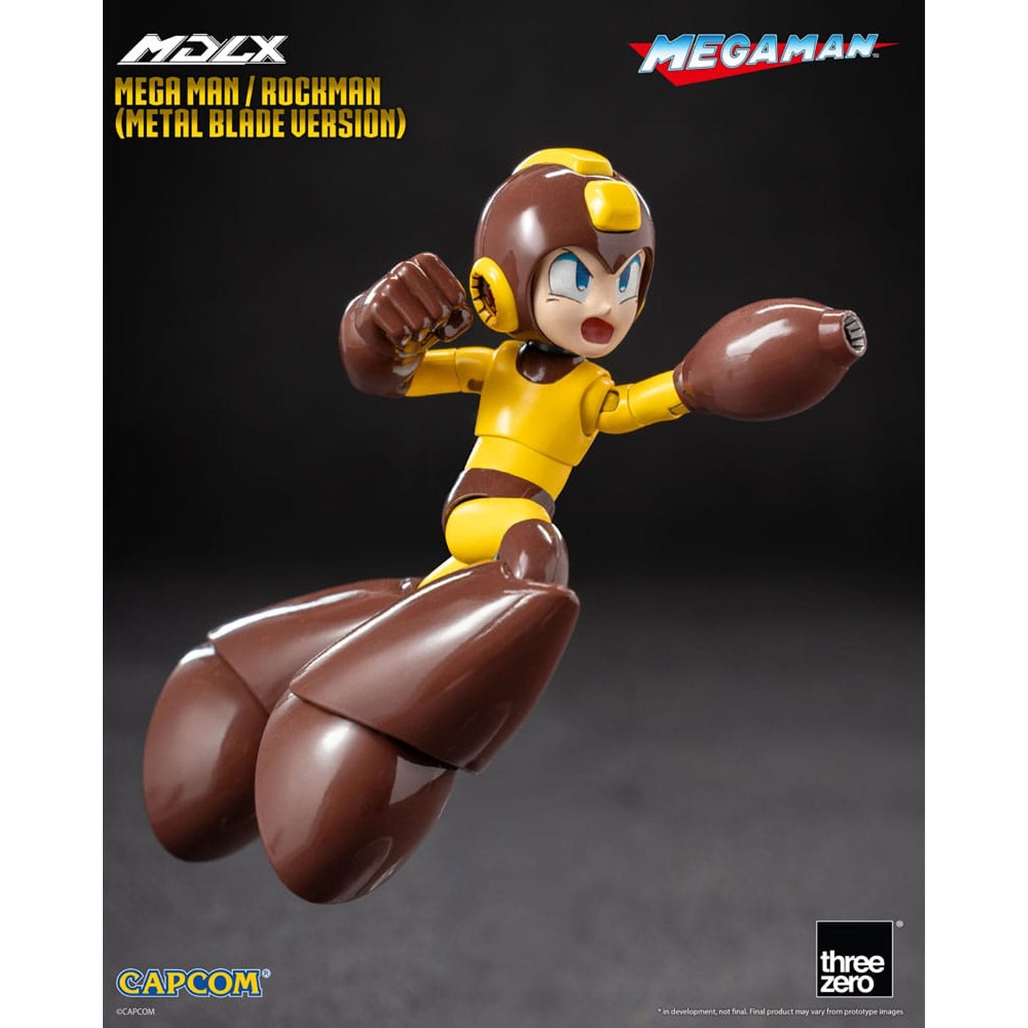 Mega Man MDLX Action Figure Mega Man / Rockman (Metal Blade Version)