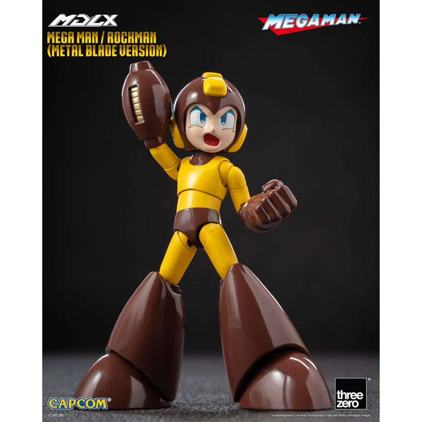 Mega Man MDLX Action Figure Mega Man / Rockman (Metal Blade Version)