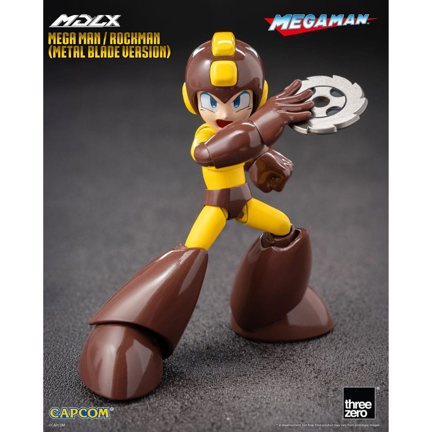 Mega Man MDLX Action Figure Mega Man / Rockman (Metal Blade Version)
