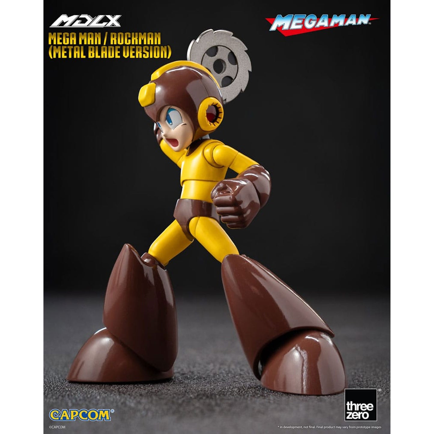 Mega Man MDLX Action Figure Mega Man / Rockman (Metal Blade Version)