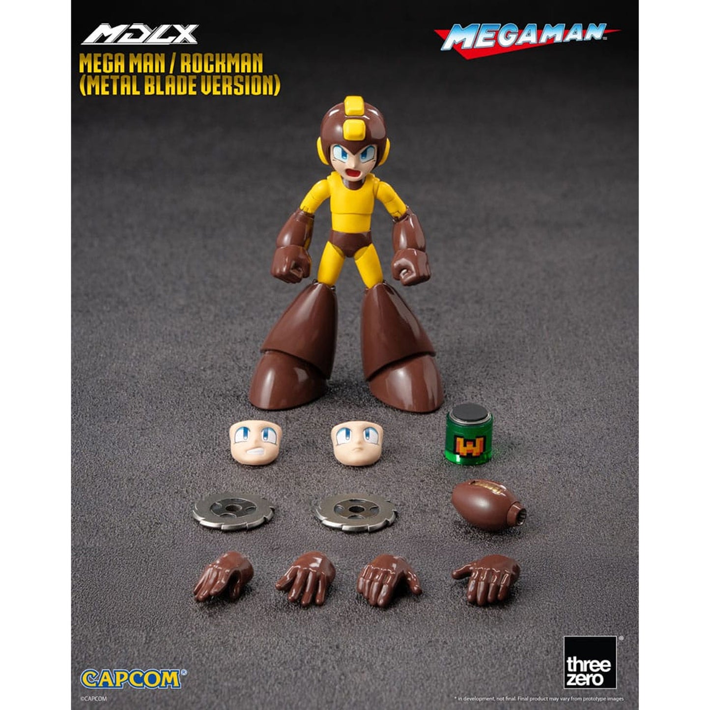 Mega Man MDLX Action Figure Mega Man / Rockman (Metal Blade Version)