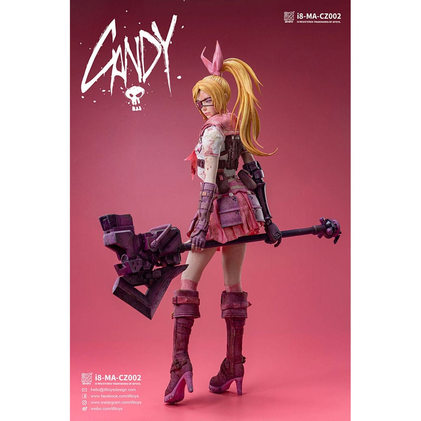 Mentality Agency Serie Action Figure 1/6 Candy Battle Damaged Ver.