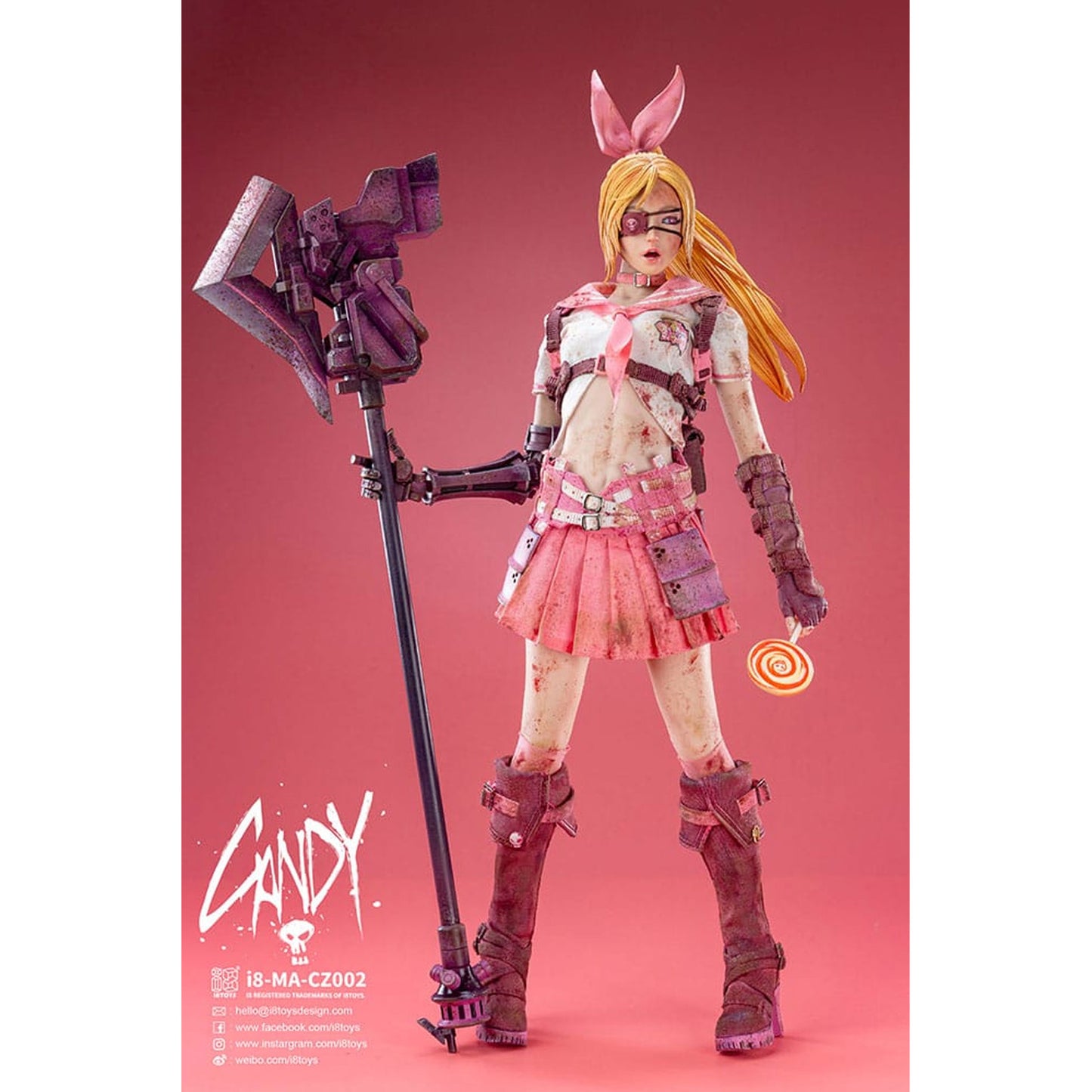 Mentality Agency Serie Action Figure 1/6 Candy Battle Damaged Ver.