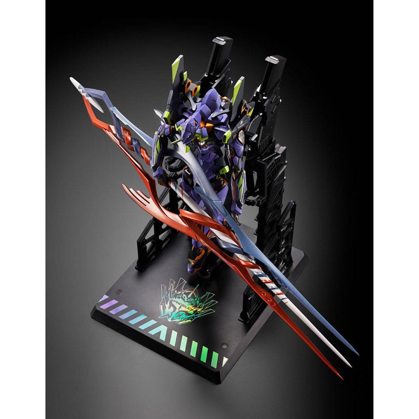 Neon Genesis Evangelion Metal Build Action Figure Eva Test Type-01 30th with the Spear of Gaius