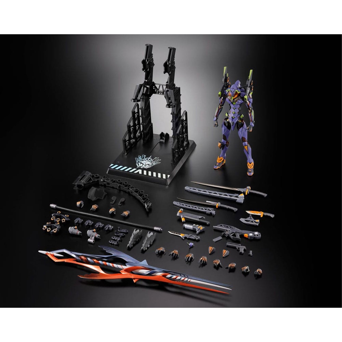 Neon Genesis Evangelion Metal Build Action Figure Eva Test Type-01 30th with the Spear of Gaius