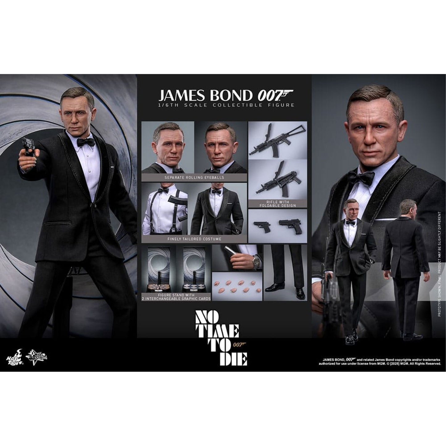 No Time to Die Movie Masterpiece Action Figure 1/6 James Bond
