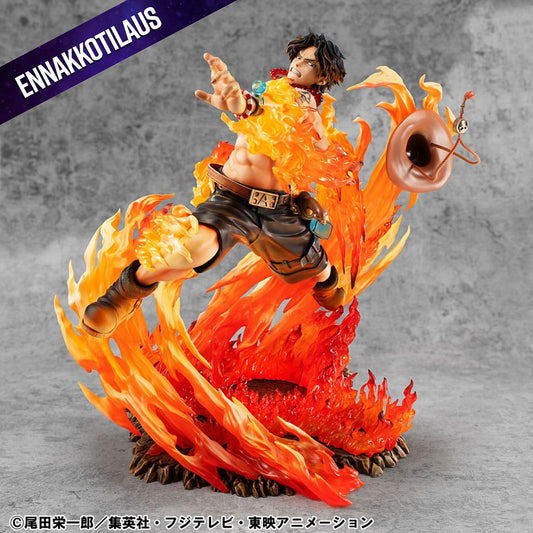 One Piece P.O.P NEO-Maximum Portgas D. Ace 15th Anniversary Super Limited Reprint Ver.