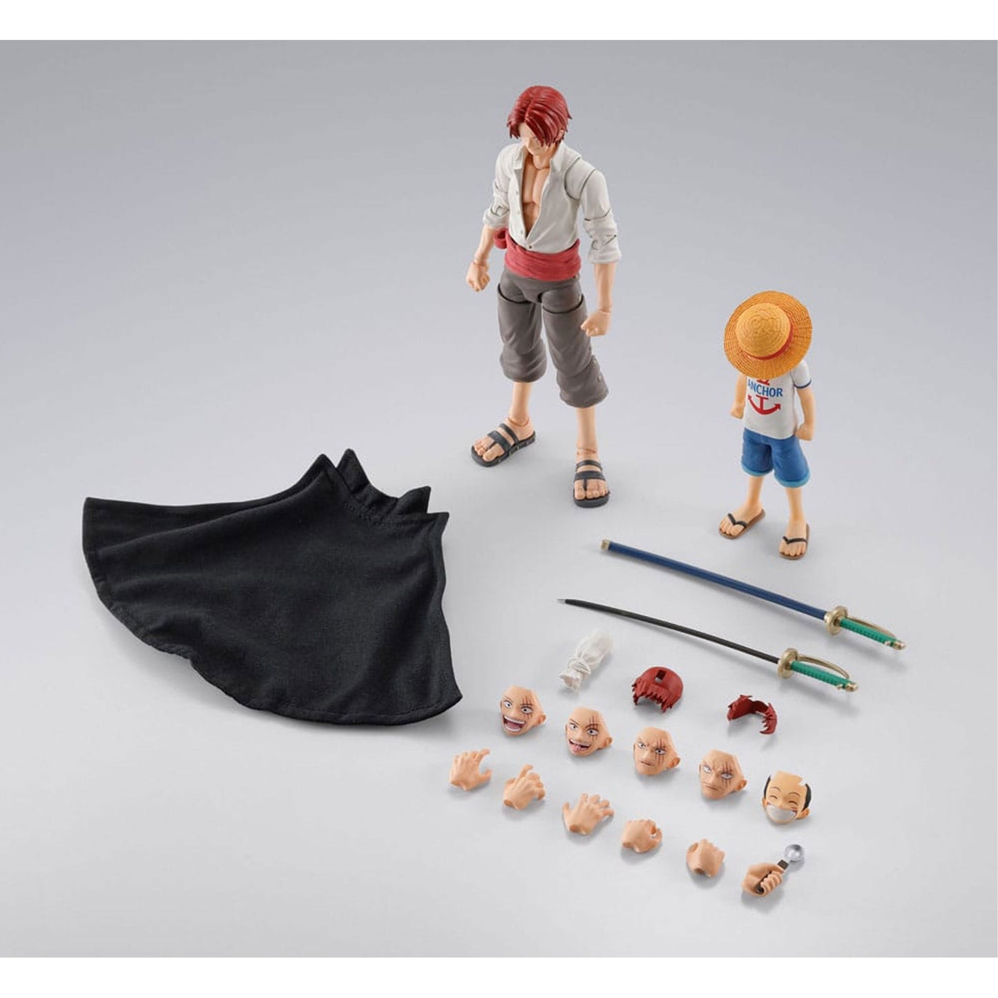 One Piece S.H.Figuarts 2-Pack Shanks & Monkey D. Luffy Childhood Ver.
