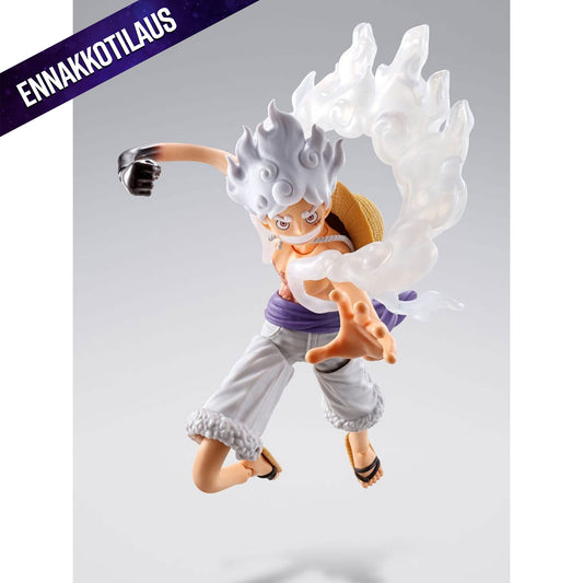 One Piece S.H.Figuarts Action Figure Monkey D. Luffy Gear 5 -Future Island Egghead-