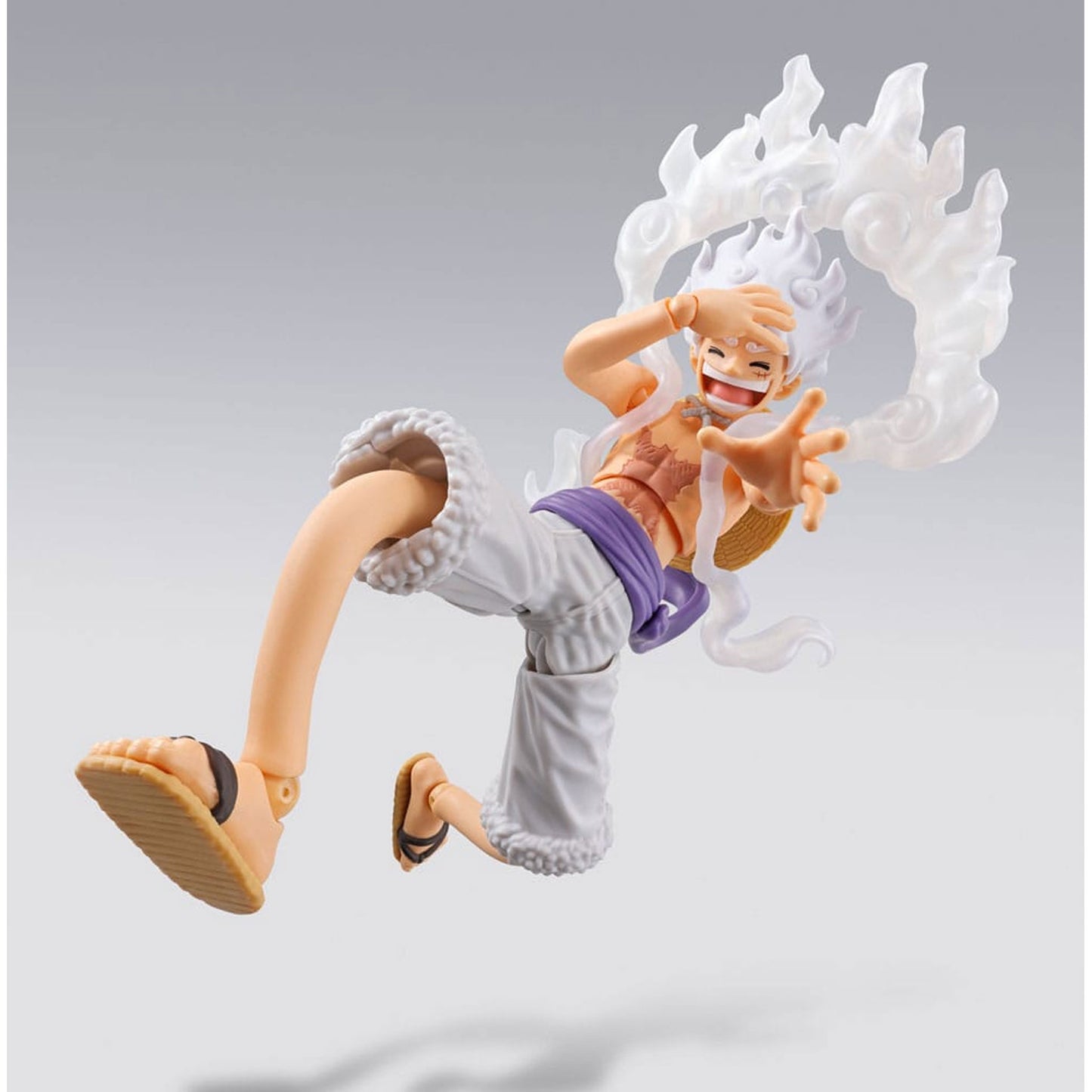 One Piece S.H.Figuarts Action Figure Monkey D. Luffy Gear 5 -Future Island Egghead-
