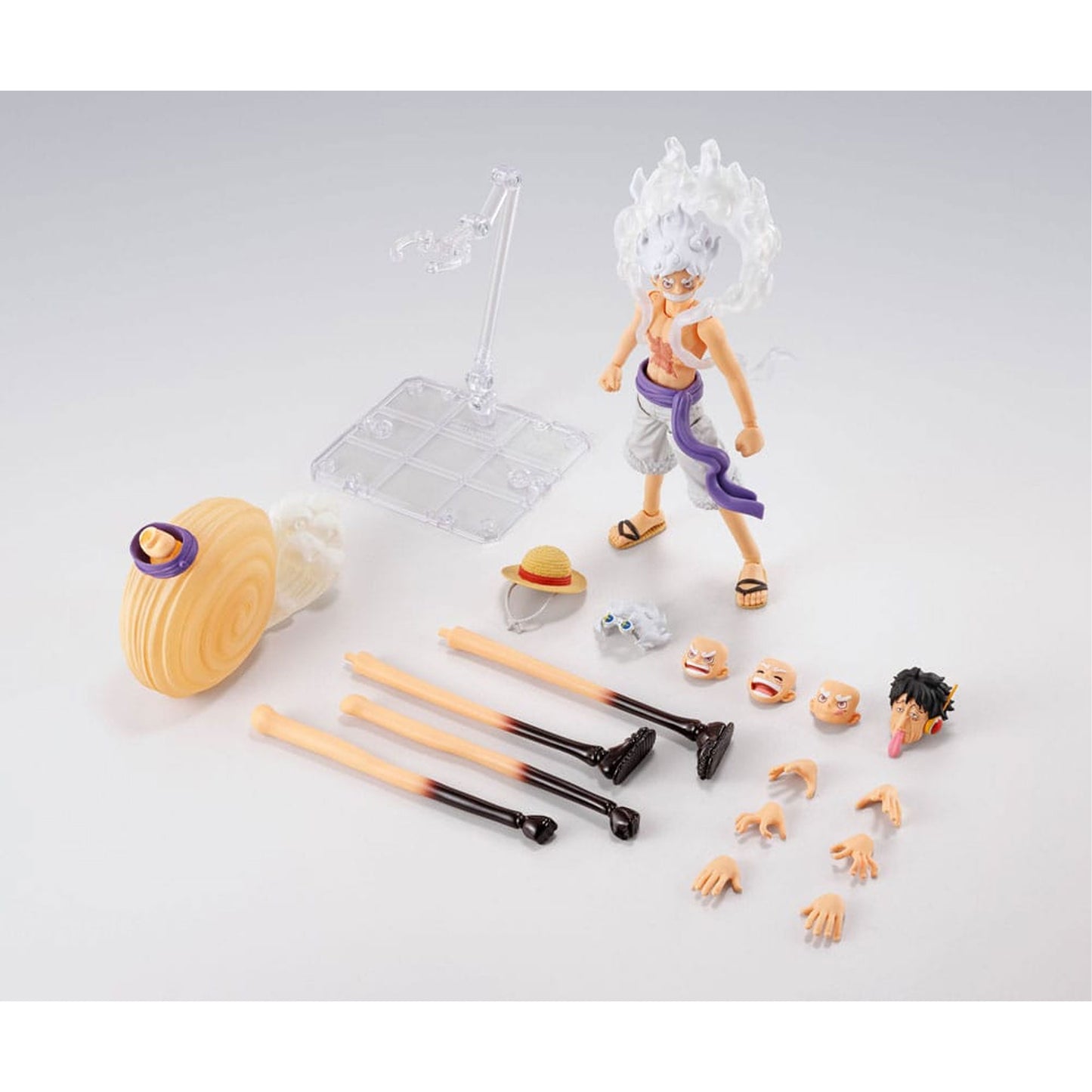 One Piece S.H.Figuarts Action Figure Monkey D. Luffy Gear 5 -Future Island Egghead-