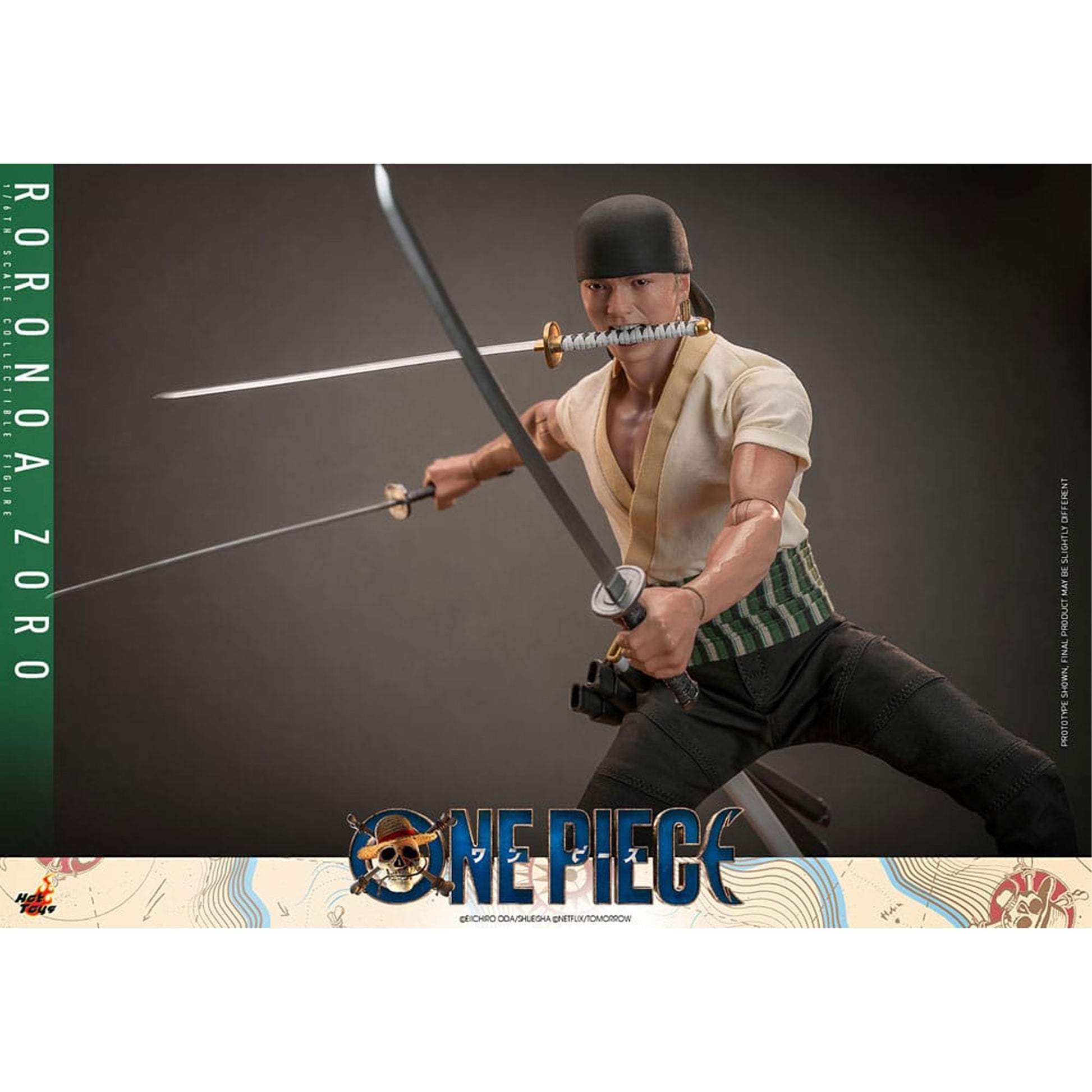 One Piece (Netflix) 1/6 Roronoa Zoro -Action Figuuri