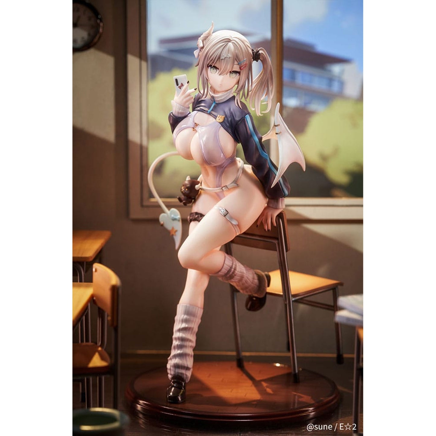 Original Character 1/6 Yuki Shinomiya Silent Gal Succubus