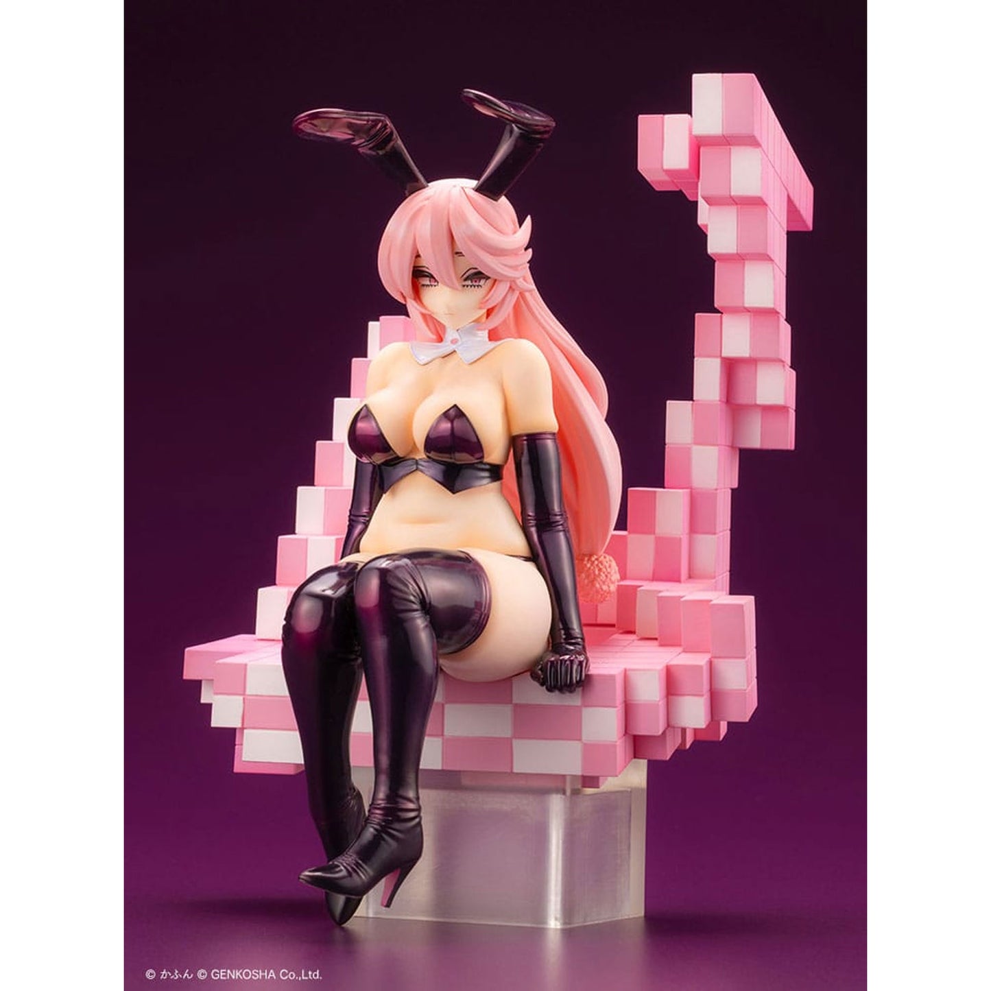 Original Character Trick Bunnies 1/7 Sitting Bunny Illustration by Kafun