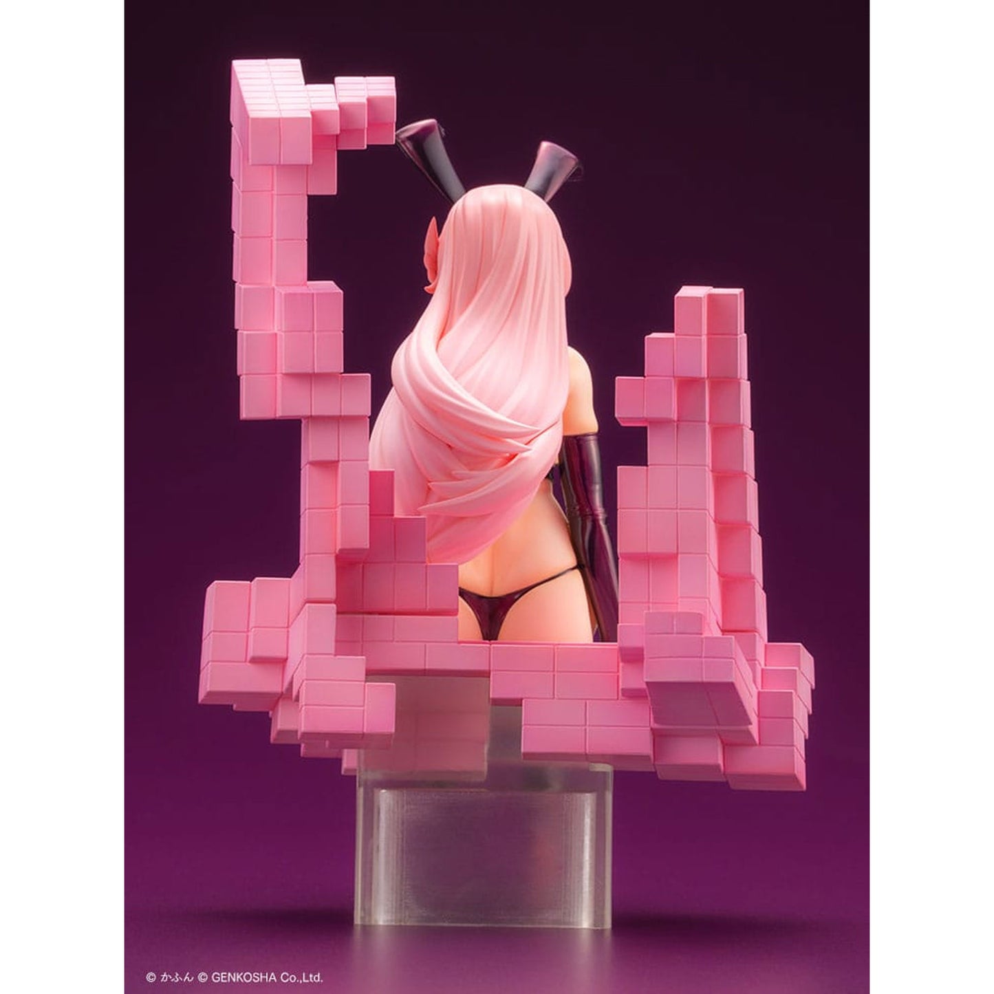 Original Character Trick Bunnies 1/7 Sitting Bunny Illustration by Kafun