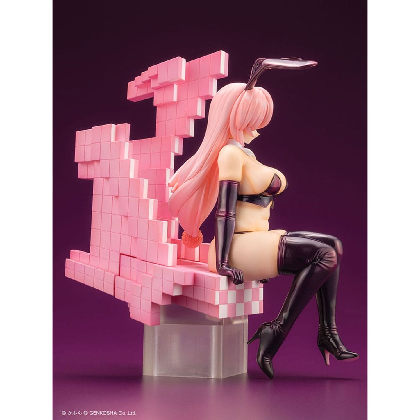 Original Character Trick Bunnies 1/7 Sitting Bunny Illustration by Kafun