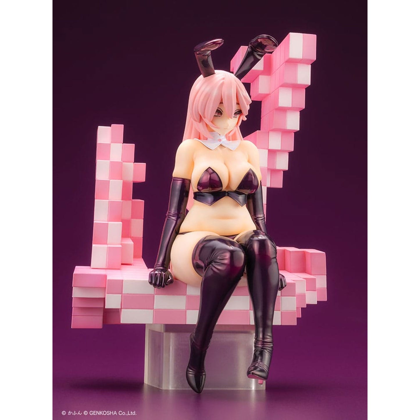 Original Character Trick Bunnies 1/7 Sitting Bunny Illustration by Kafun