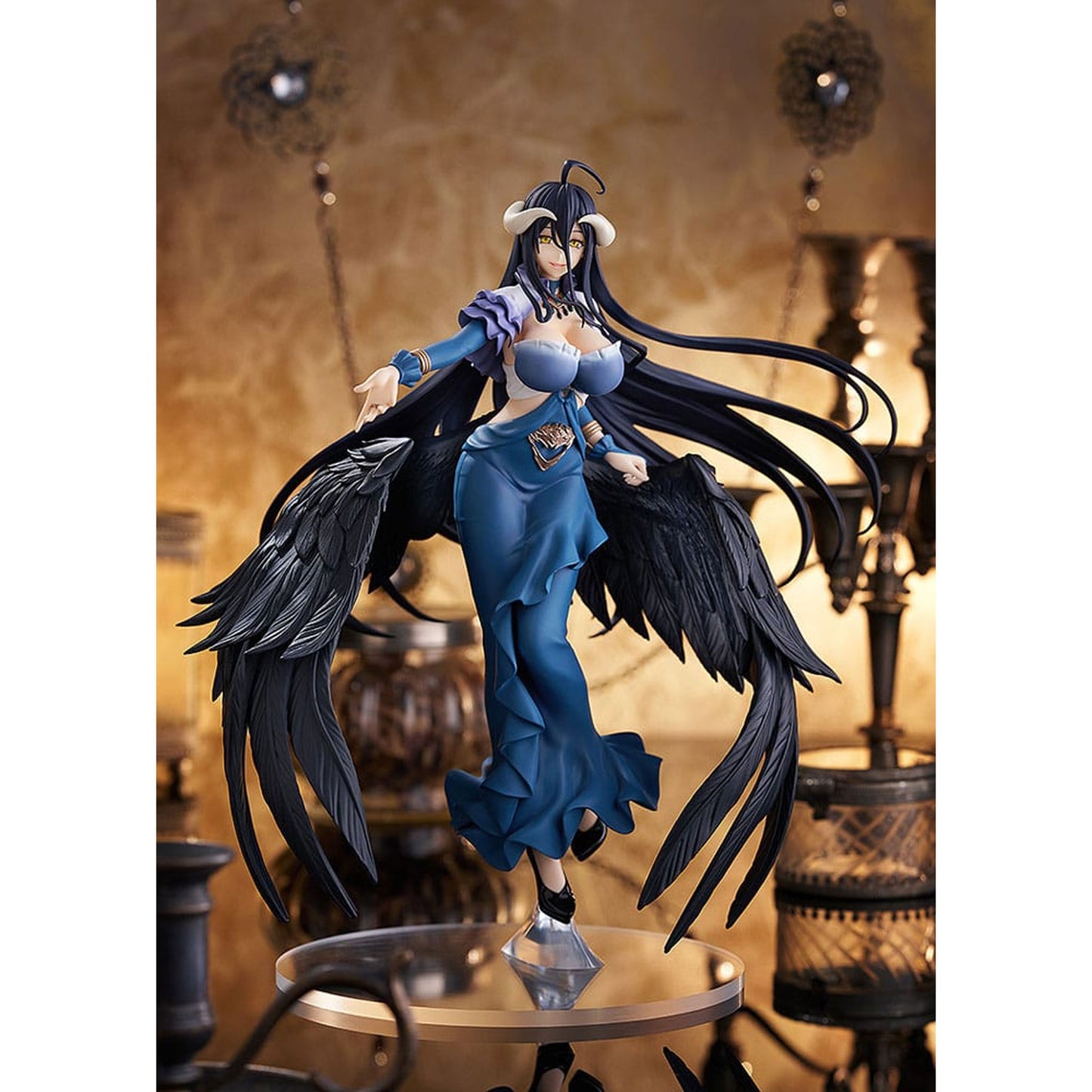 Overlord Pop Up Parade SP Albedo: Jet Black Dress Ver.