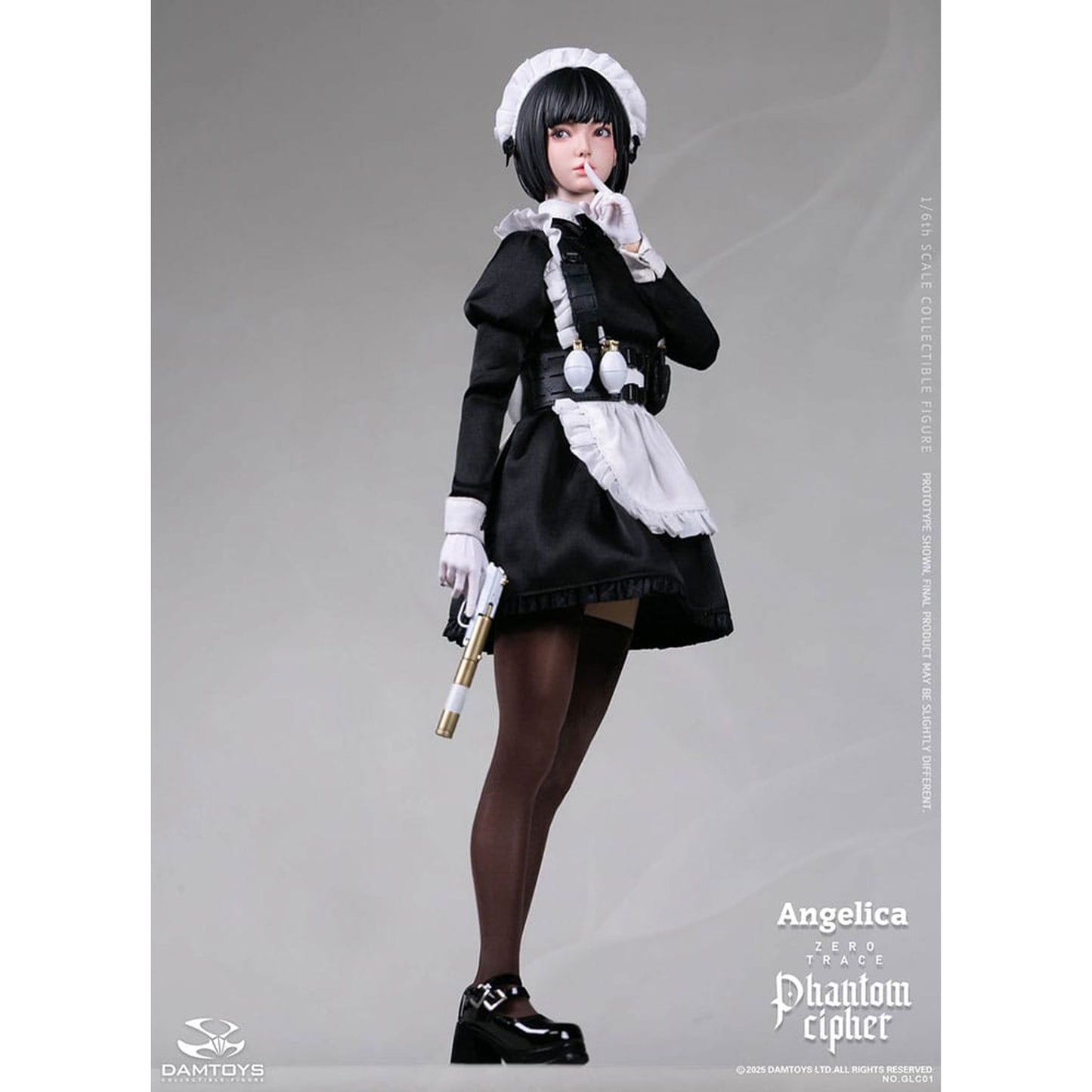 Phantom Cipher: Zero Trace Action Figure 1/6 Angelica