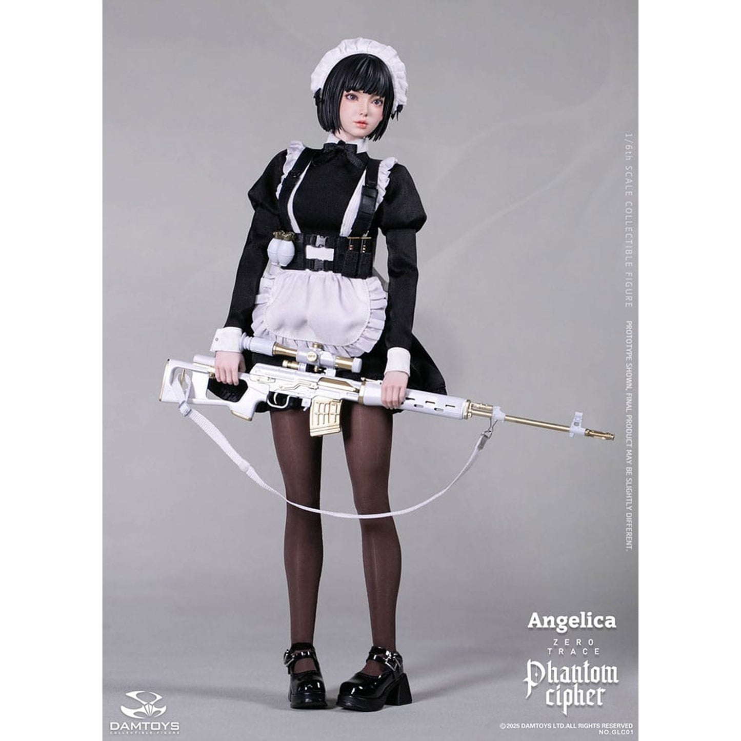 Phantom Cipher: Zero Trace Action Figure 1/6 Angelica