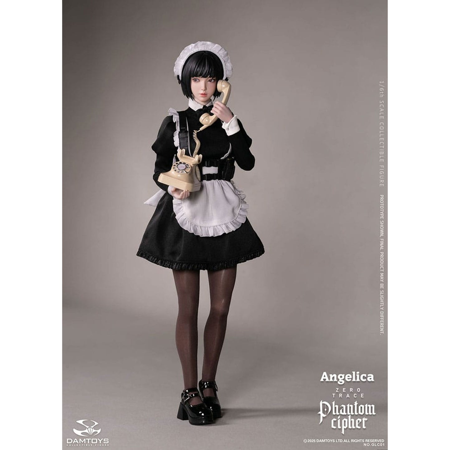 Phantom Cipher: Zero Trace Action Figure 1/6 Angelica