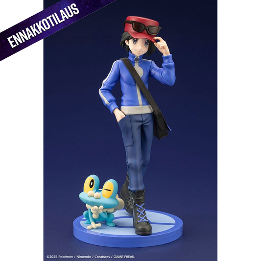Pokémon ARTFXJ Statue 1/8 Calem & Froakie
