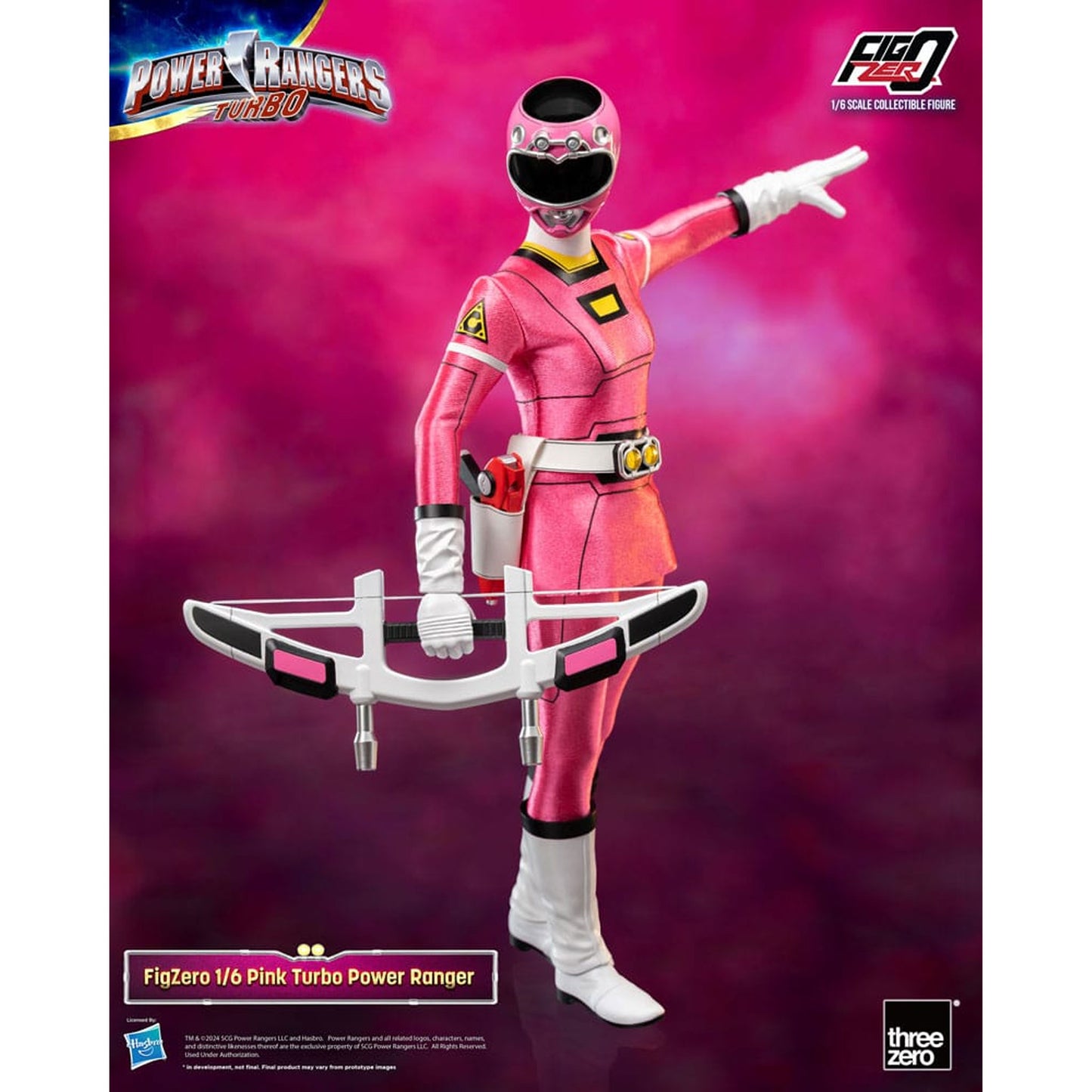 Power Rangers Turbo FigZero 1/6 Pink Turbo Power Ranger