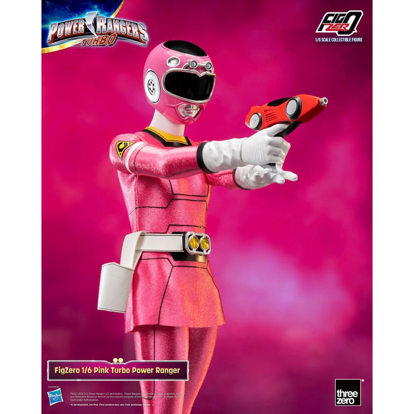 Power Rangers Turbo FigZero 1/6 Pink Turbo Power Ranger