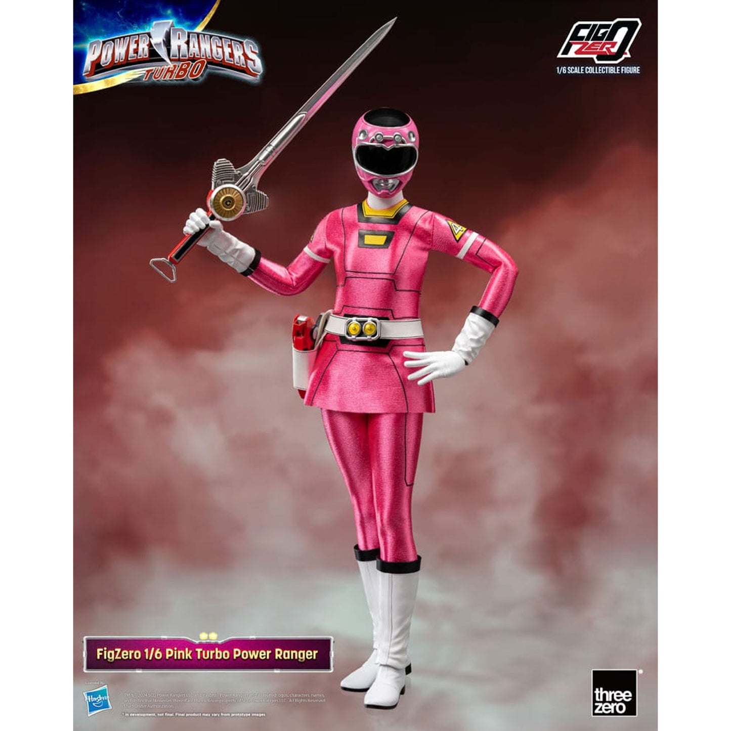 Power Rangers Turbo FigZero 1/6 Pink Turbo Power Ranger