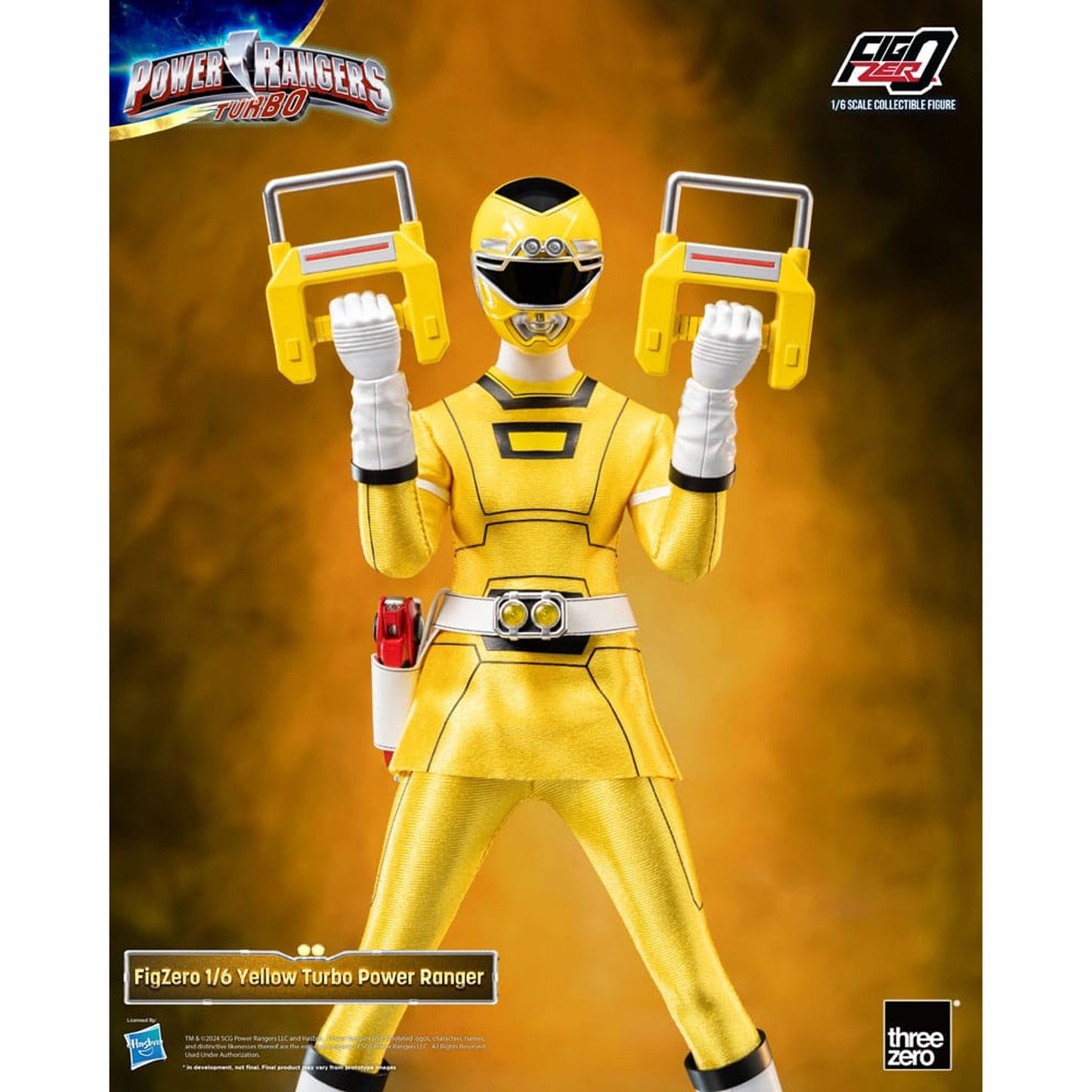 Power Rangers Turbo FigZero 1/6 Yellow Turbo Power Ranger