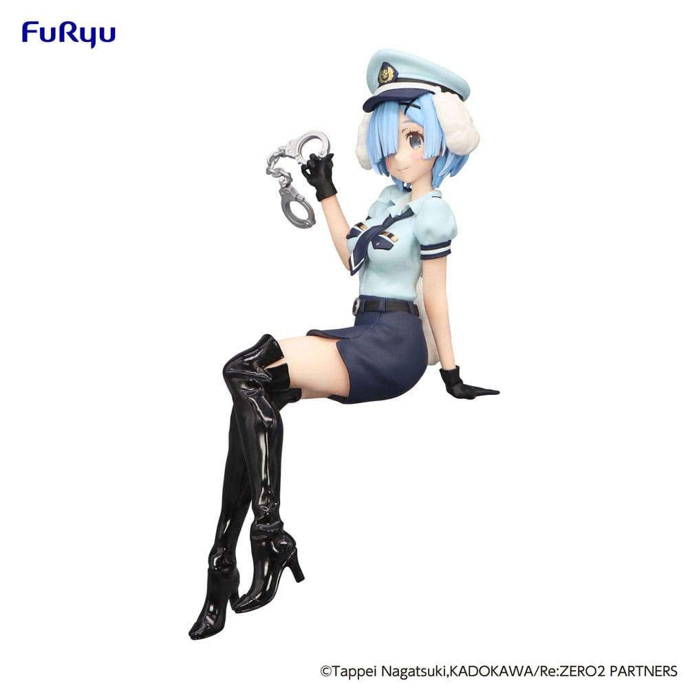 Re:Zero Noodle Stopper Rem Police Officer Cap with Dog Ears