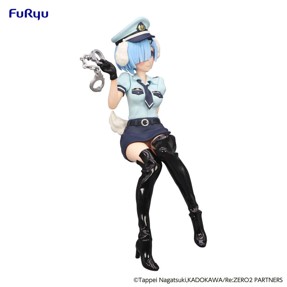 Re:Zero Noodle Stopper Rem Police Officer Cap with Dog Ears