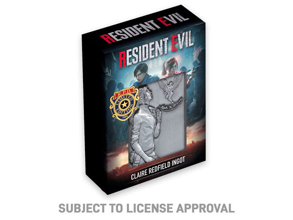 Resident Evil 2 Collectible Ingot Claire Redfield Limited Edition
