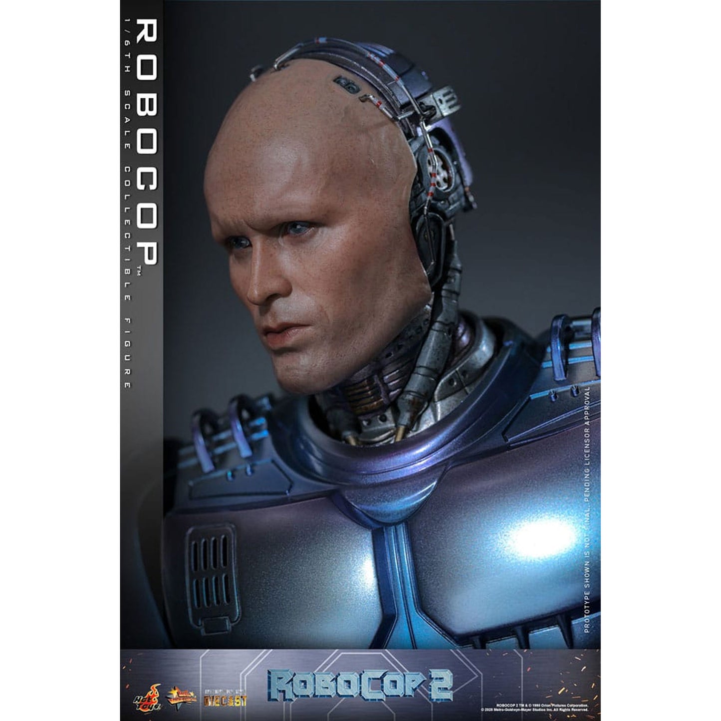 RoboCop 2 Movie Masterpiece Diecast Action Figure 1/6 RoboCop