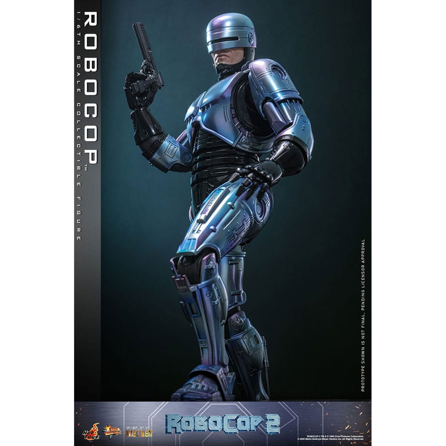 RoboCop 2 Movie Masterpiece Diecast Action Figure 1/6 RoboCop