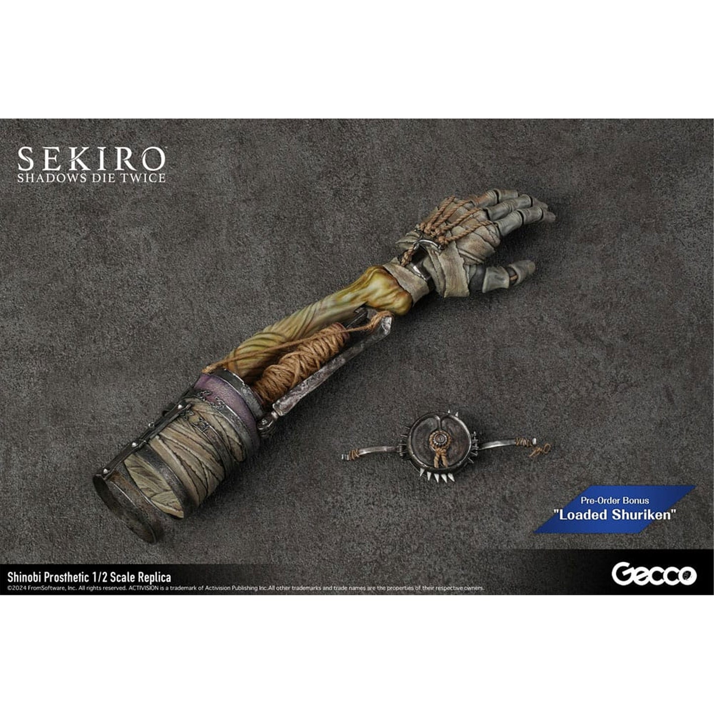 Sekiro: Shadows Die Twice 1/2 Shinobi Prosthetic -Replica