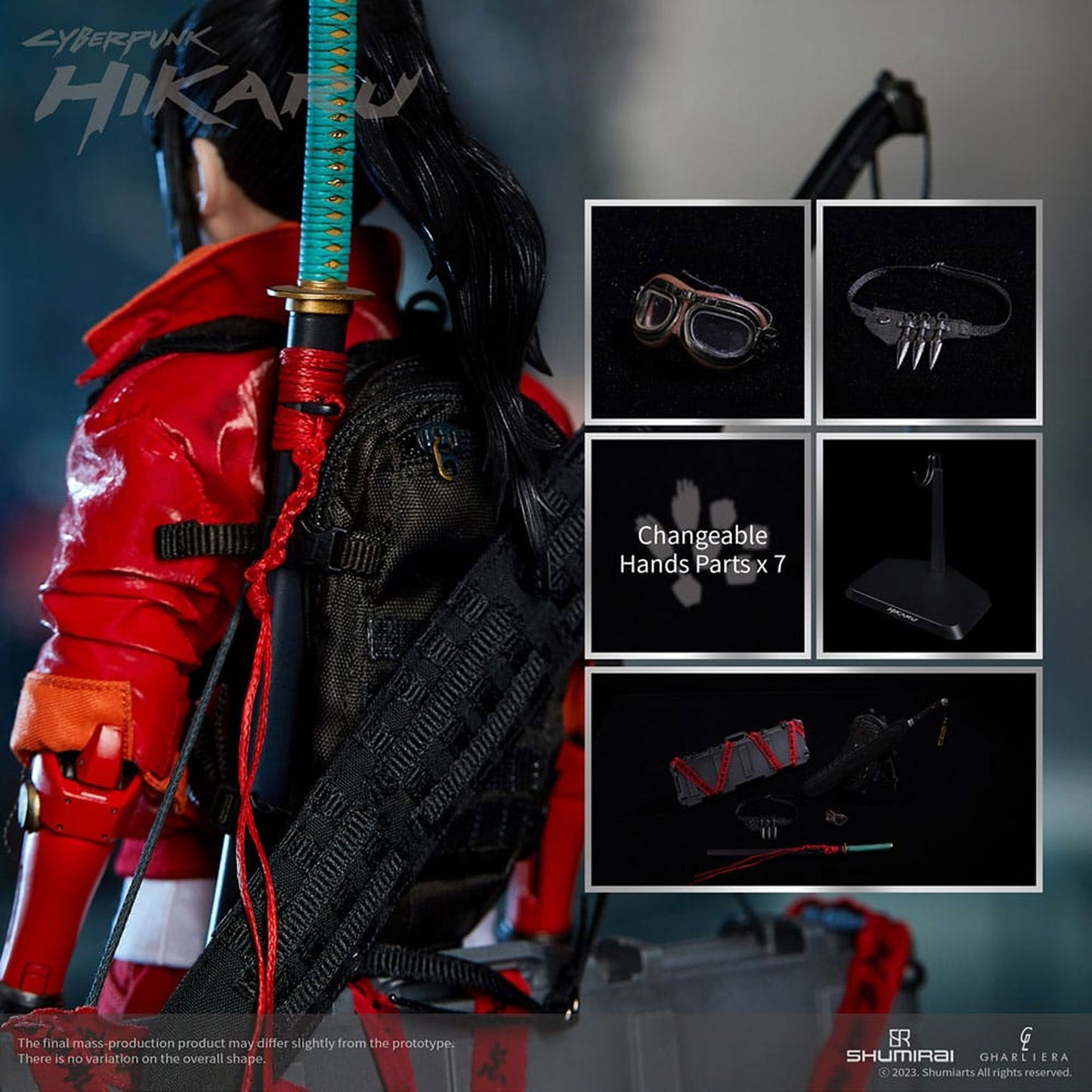 Shumi Rai 1/6 Hikaru: The Bounty Hunter -Action Figure