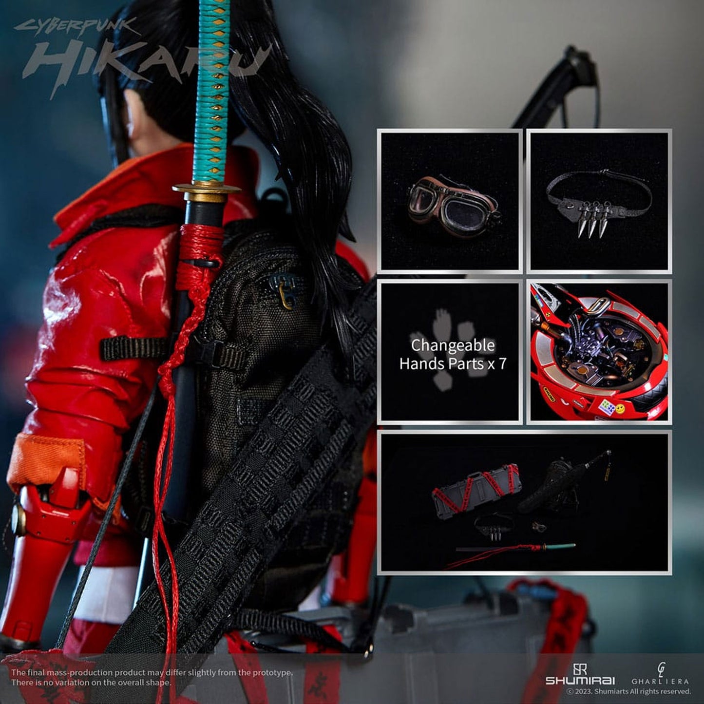 Shumi Rai 1/6 Hikaru: The Bounty Hunter (Deluxe Edition) -Action Figure